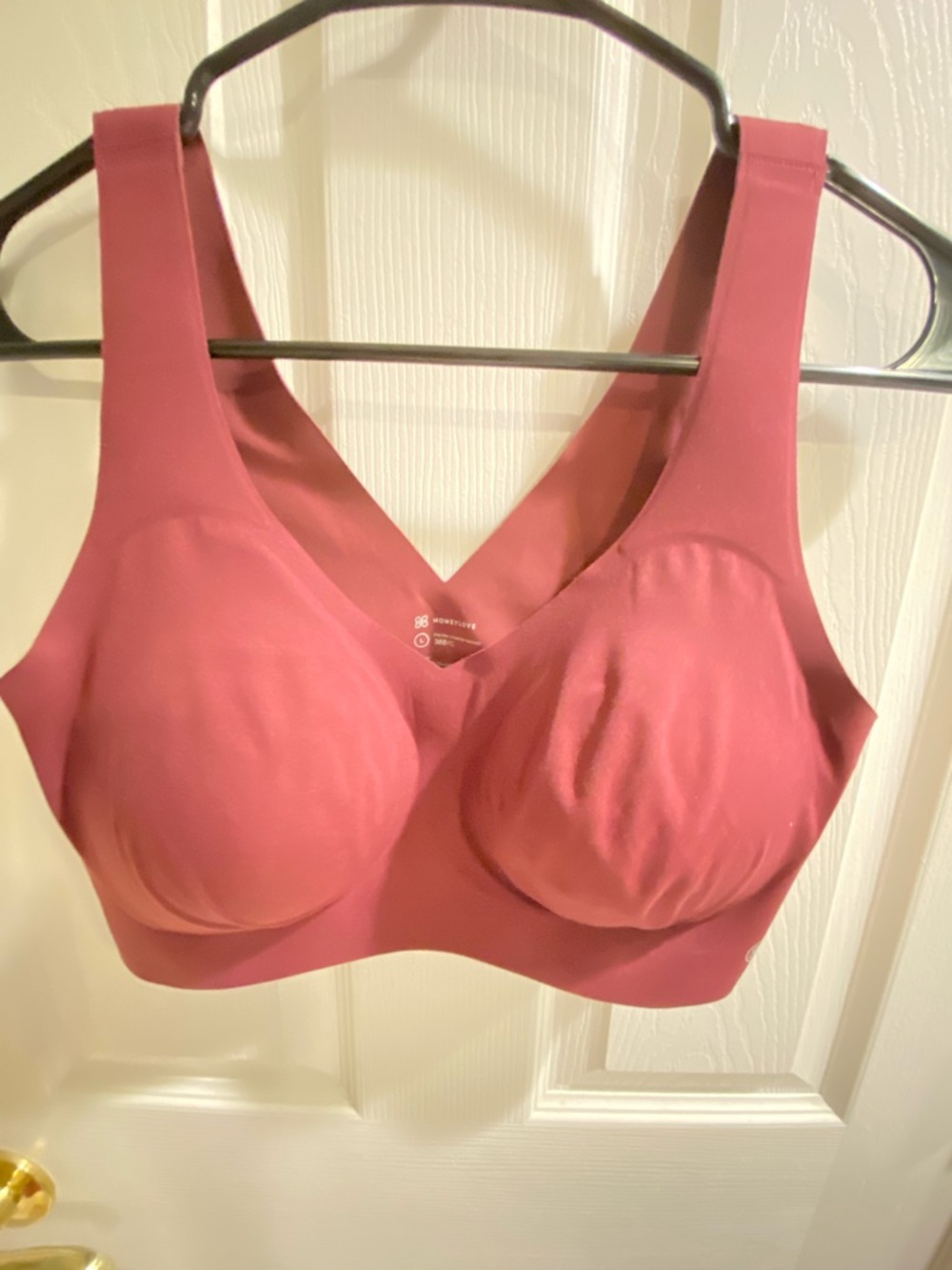 Honeylove Seamless Support Bra 38 B/C maroon GUC